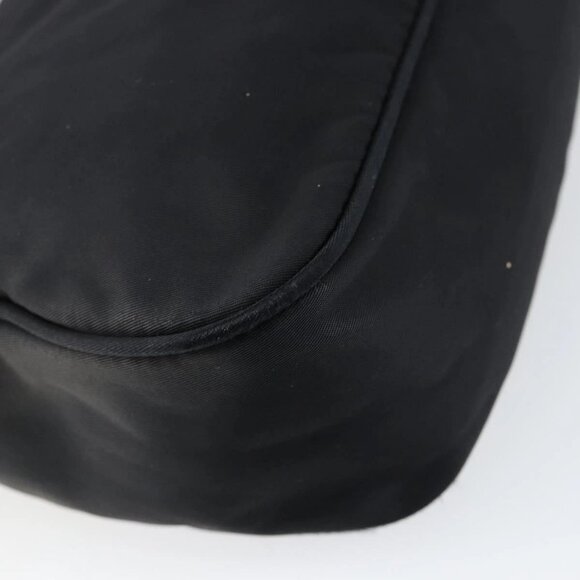 PRADA Hand Bag Nylon Black Silver Auth 146276 - Picture 5 of 16